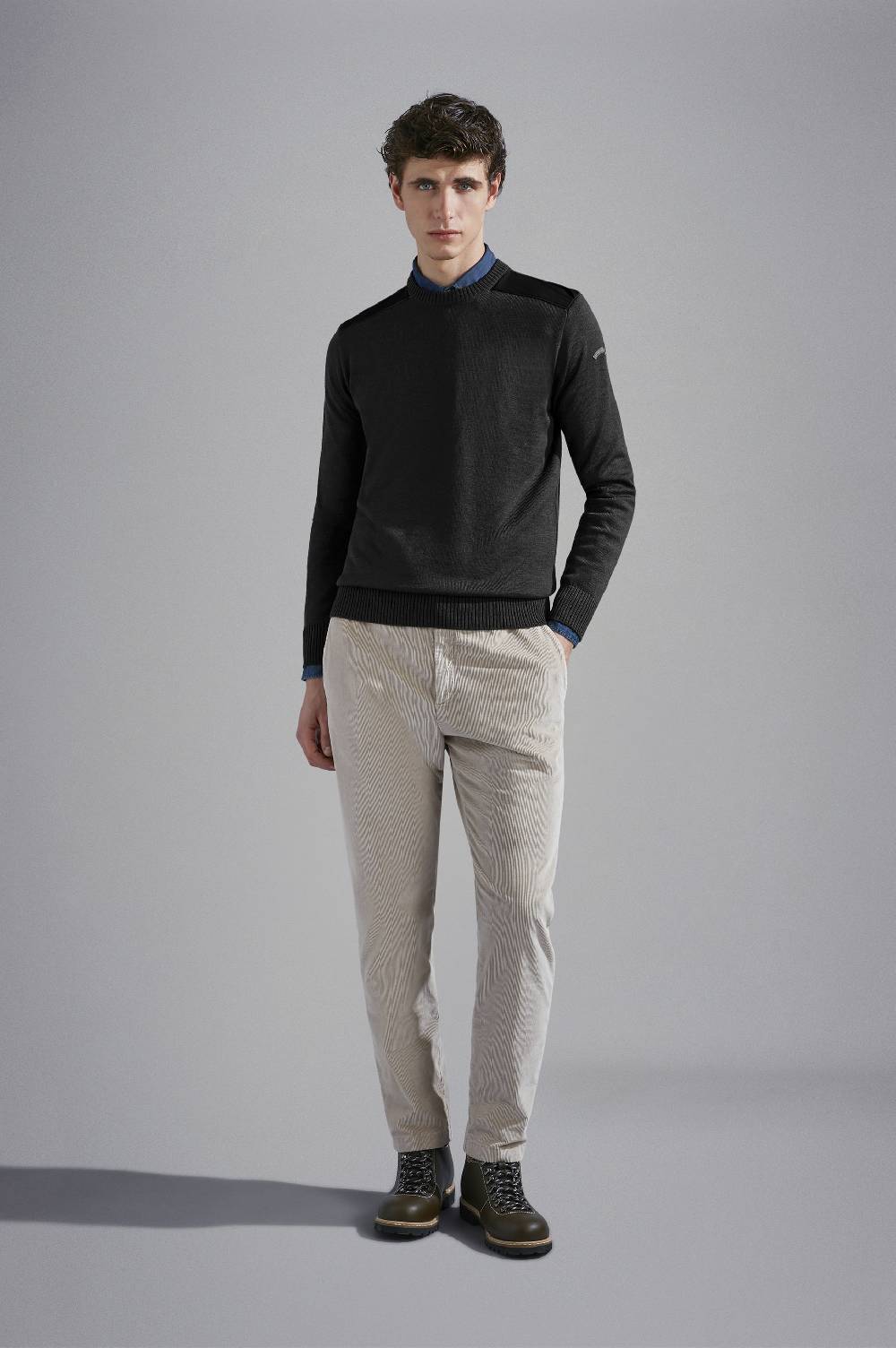 Paul & Shark Maglia in lana con inserti in Typhoon® Paul & Shark Convenienza
