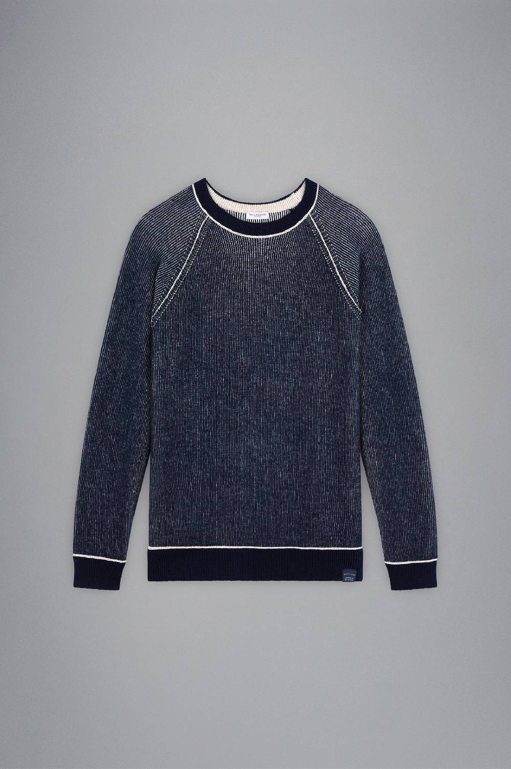 Paul & Shark Maglia in lana con profili a contrasto Paul & Shark Offerta