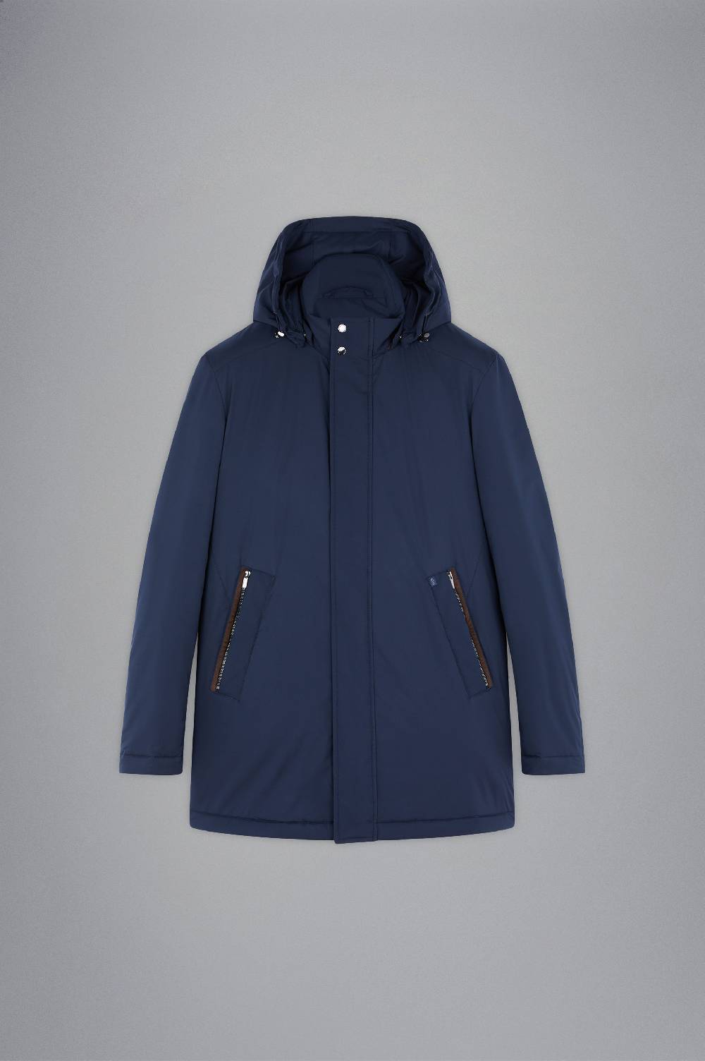 Paul & Shark Car Coat in Typhoon Platinum Paul & Shark Economico
