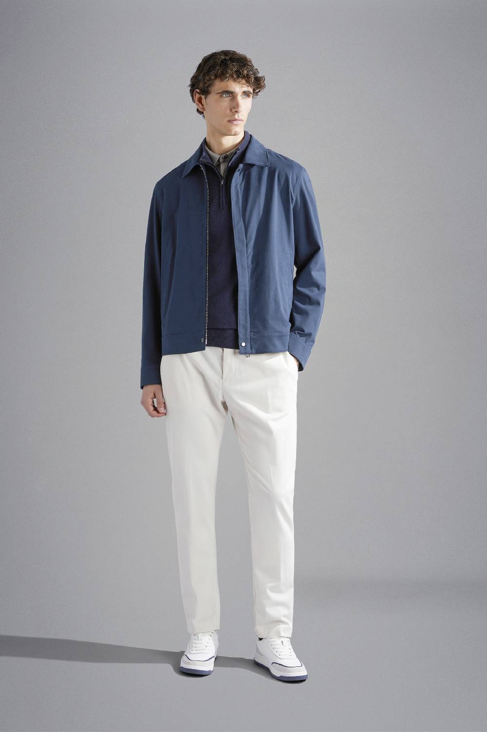 Paul & Shark Shacket in cotone stretch Paul & Shark Hotsell