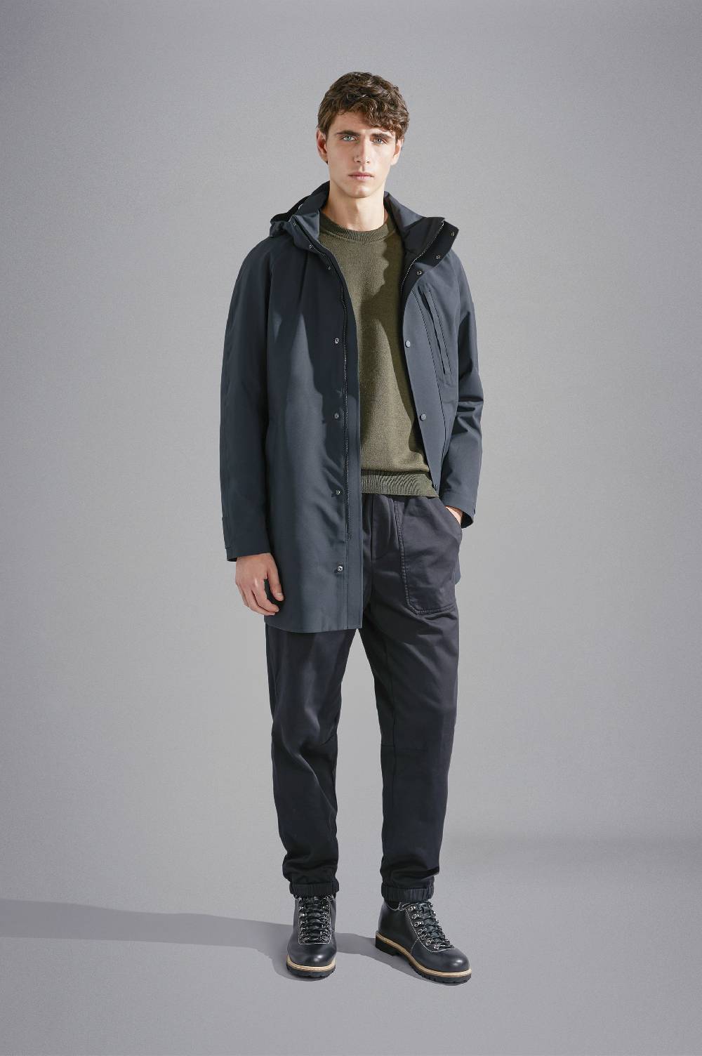 Paul & Shark Parka 3 in 1 in Typhoon® Paul & Shark Vendita Calda