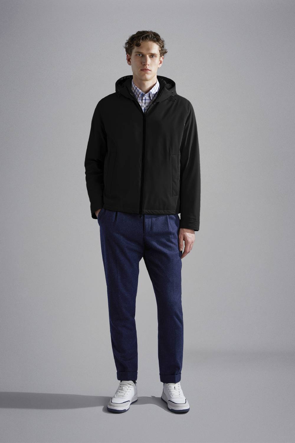 Paul & Shark Windbreaker in Typhoon Re-4X4 Stretch Paul & Shark Saldi Di Fabbrica