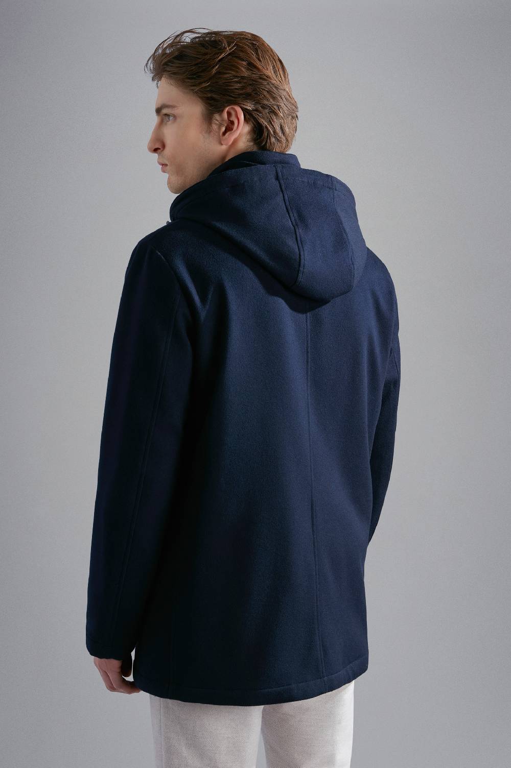 Paul & Shark Car coat in Cashmere Paul & Shark In Saldo