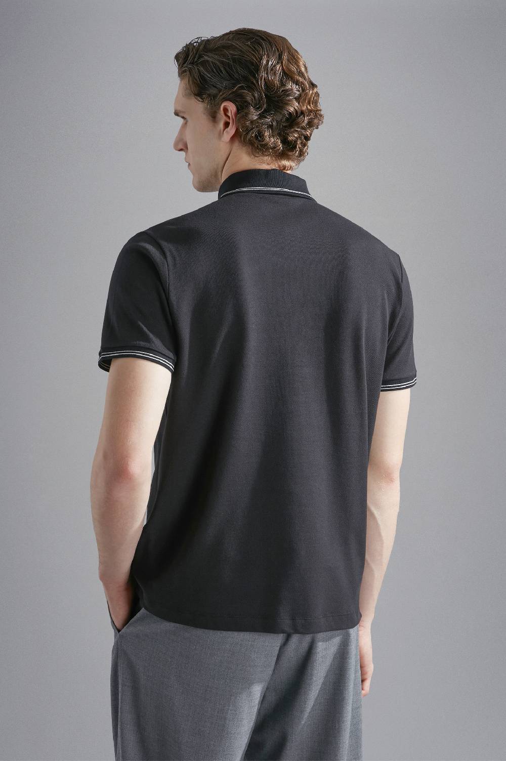 Paul & Shark Polo in cotone jaspé piqué Paul & Shark Italia