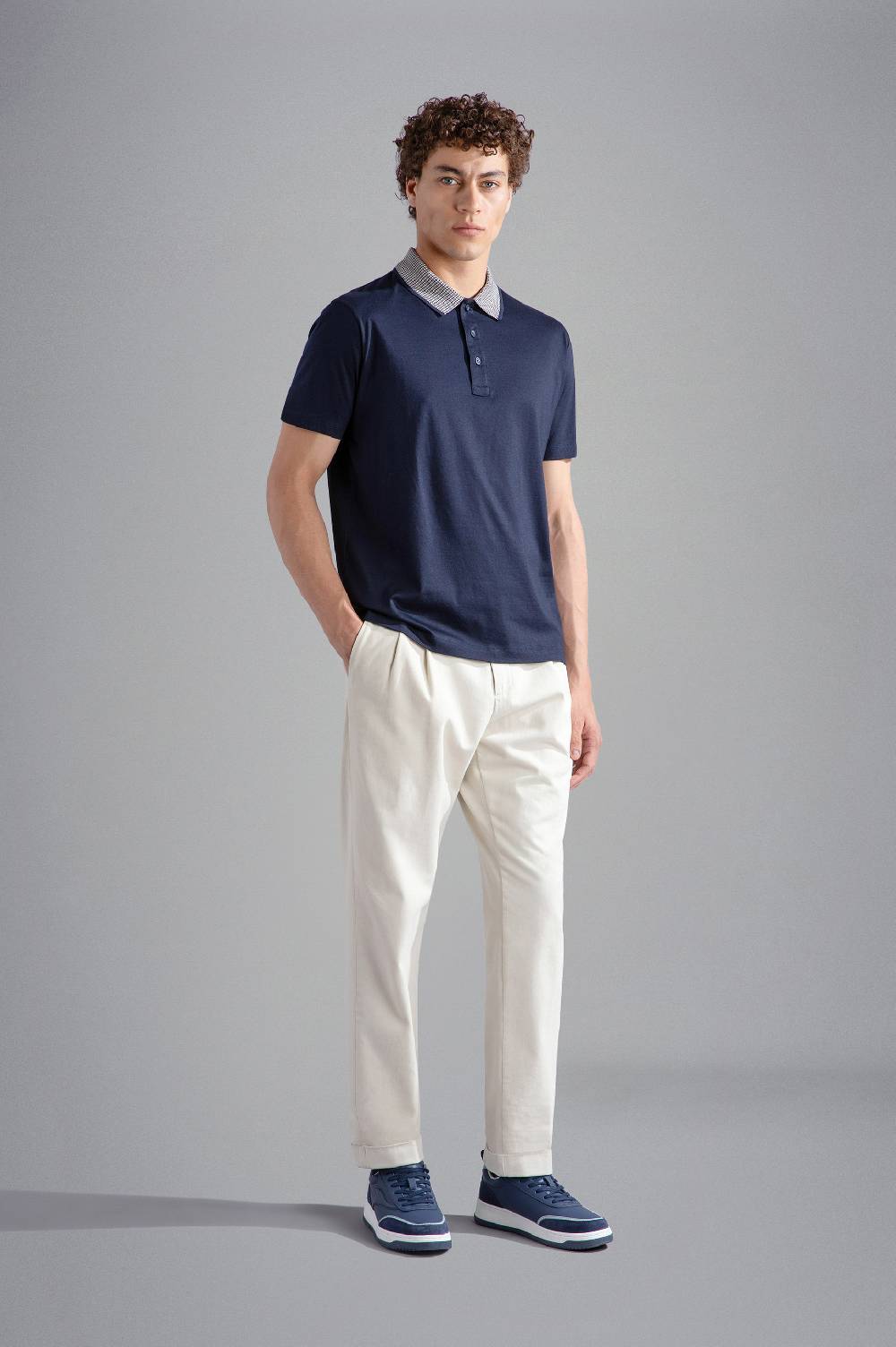 Paul & Shark Polo in cotone tencel Paul & Shark Soddisfazione Garantita