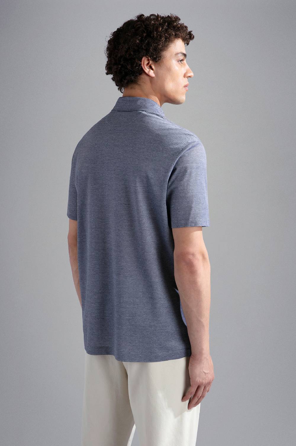 Paul & Shark Polo in cotone piqué con zip Paul & Shark Qualità Garantita