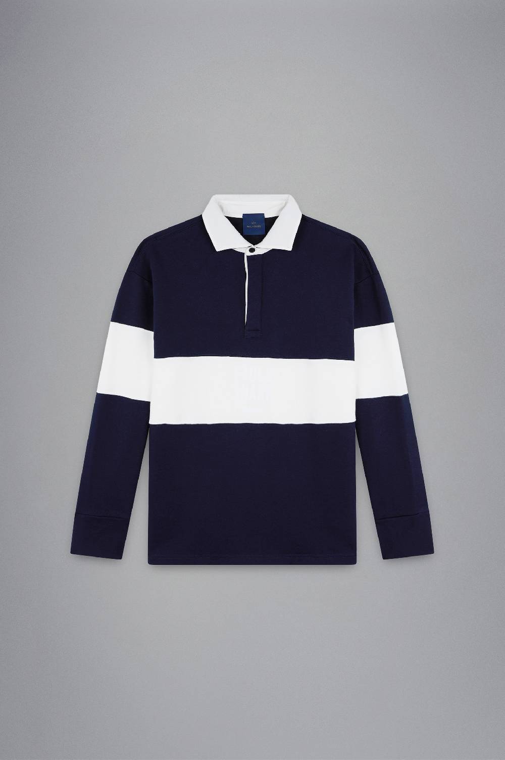 Paul & Shark Polo in cotone Winter Fleece con ricamo Paul & Shark Consegna Veloce