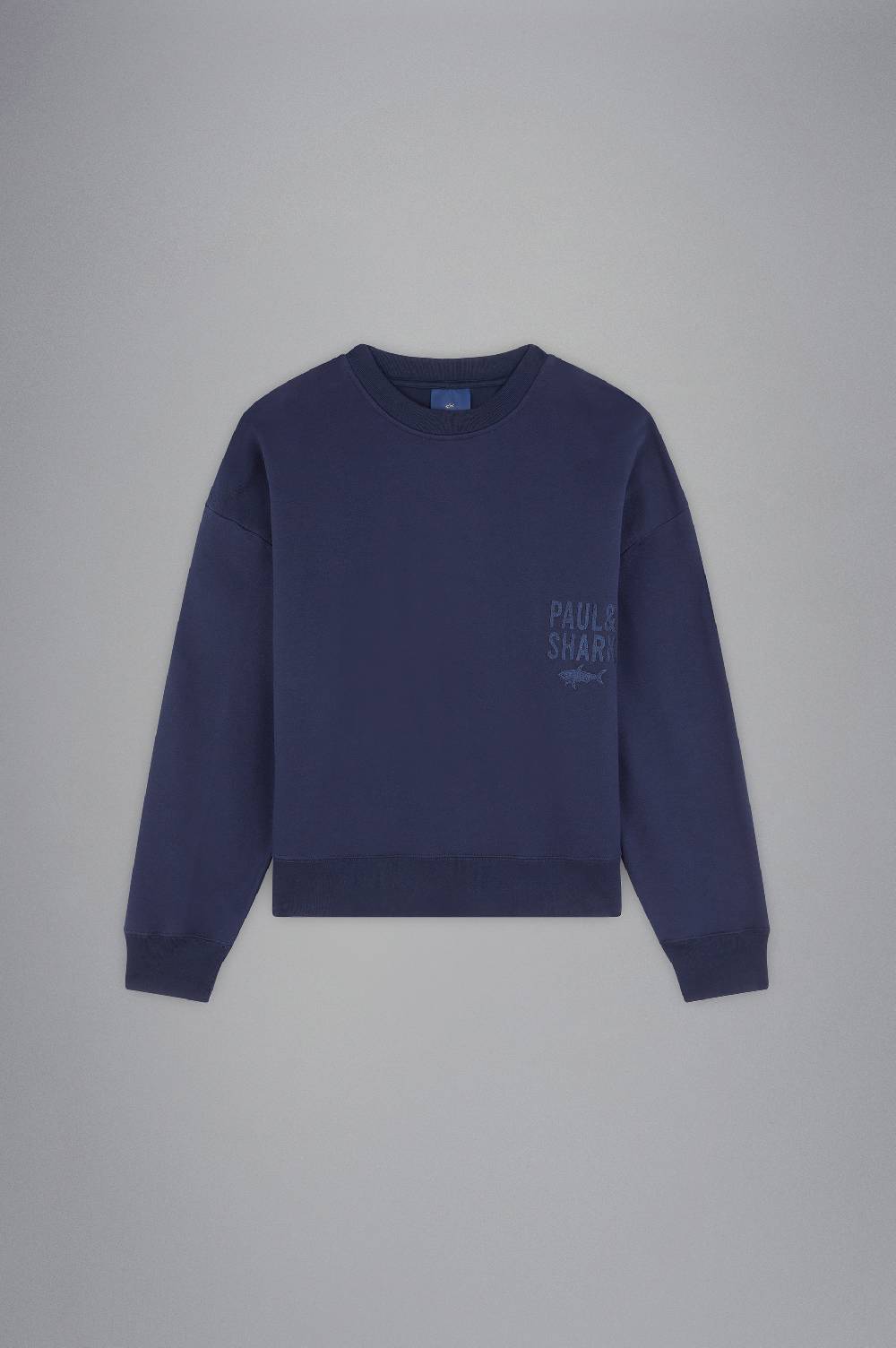 Paul & Shark Felpa in cotone Winter Fleece con ricami Paul & Shark Sconto
