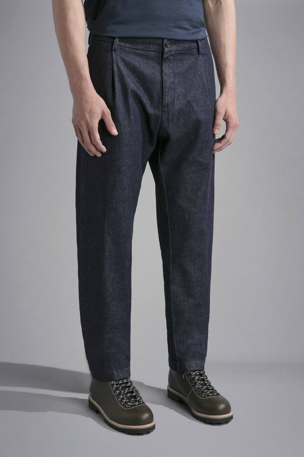 Paul & Shark Pantalone chino in denim stretch Paul & Shark Saldi