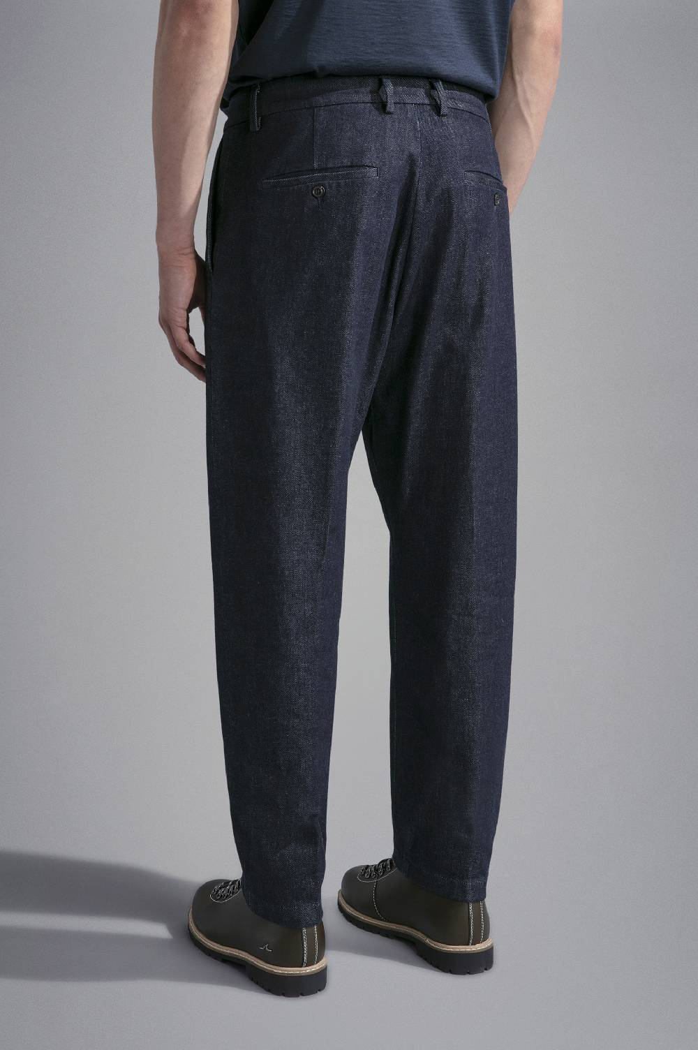 Paul & Shark Pantalone chino in denim stretch Paul & Shark Saldi