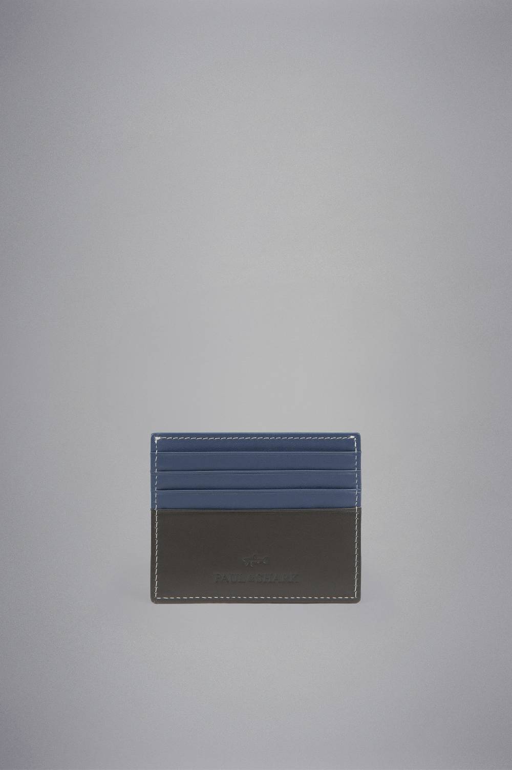 Paul & Shark Portacarte Monogram in pelle Paul & Shark Consegna Veloce