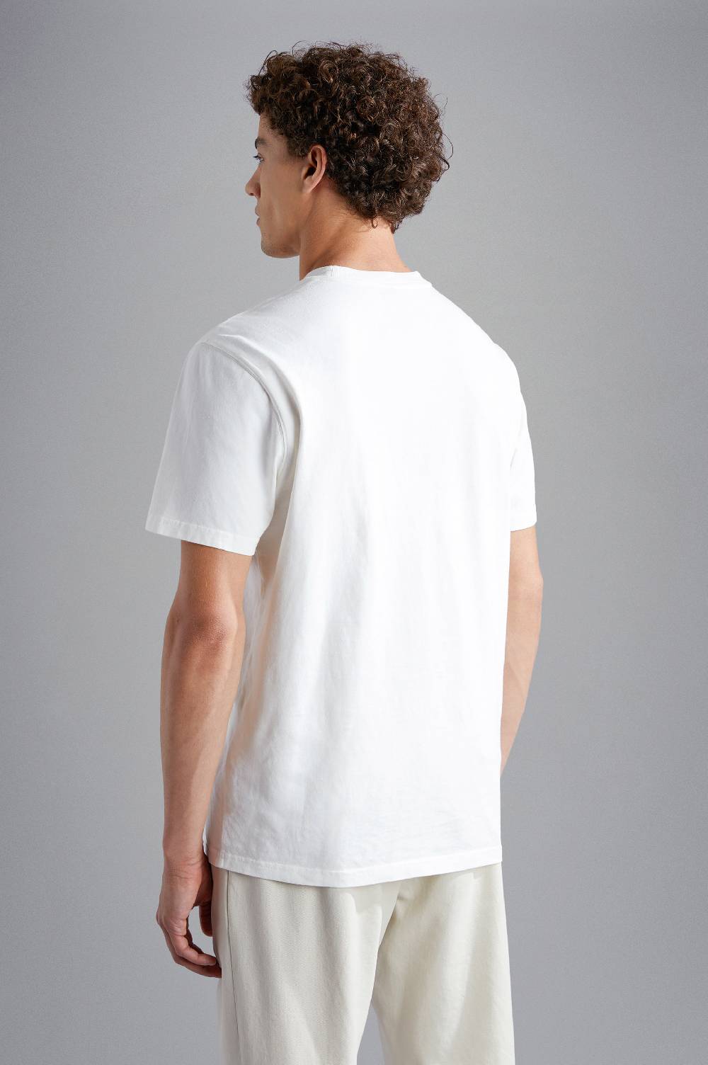 Paul & Shark T-shirt in cotone X-Soft con logo floccato Paul & Shark Prezzo Ridotto
