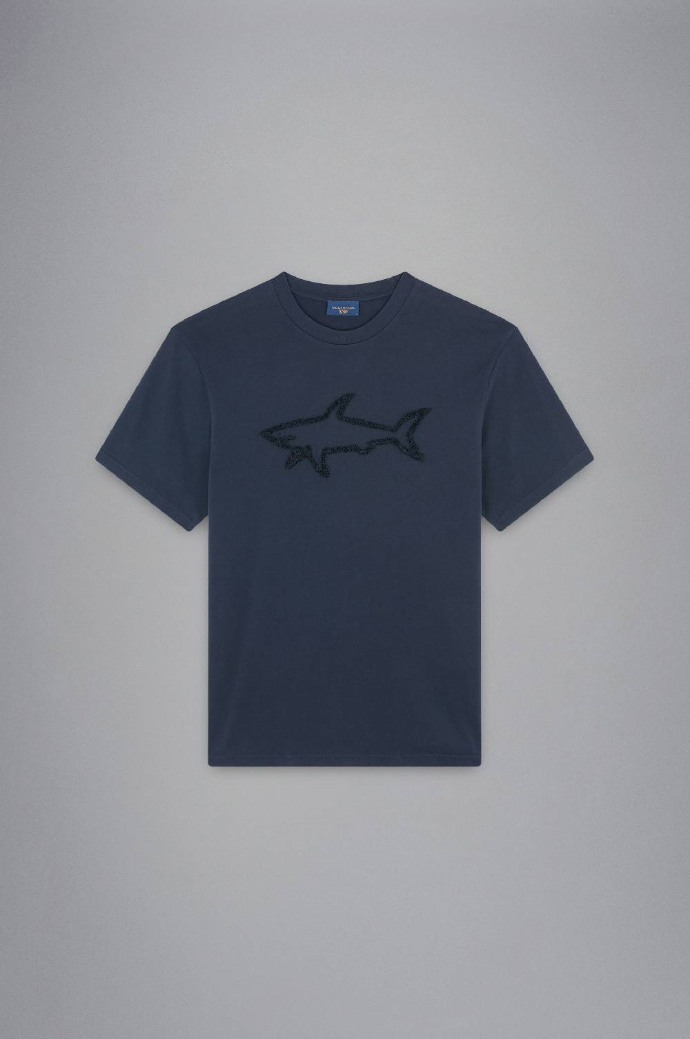 Paul & Shark T-shirt in cotone con ricamo Shark Paul & Shark Spedizione Gratuita