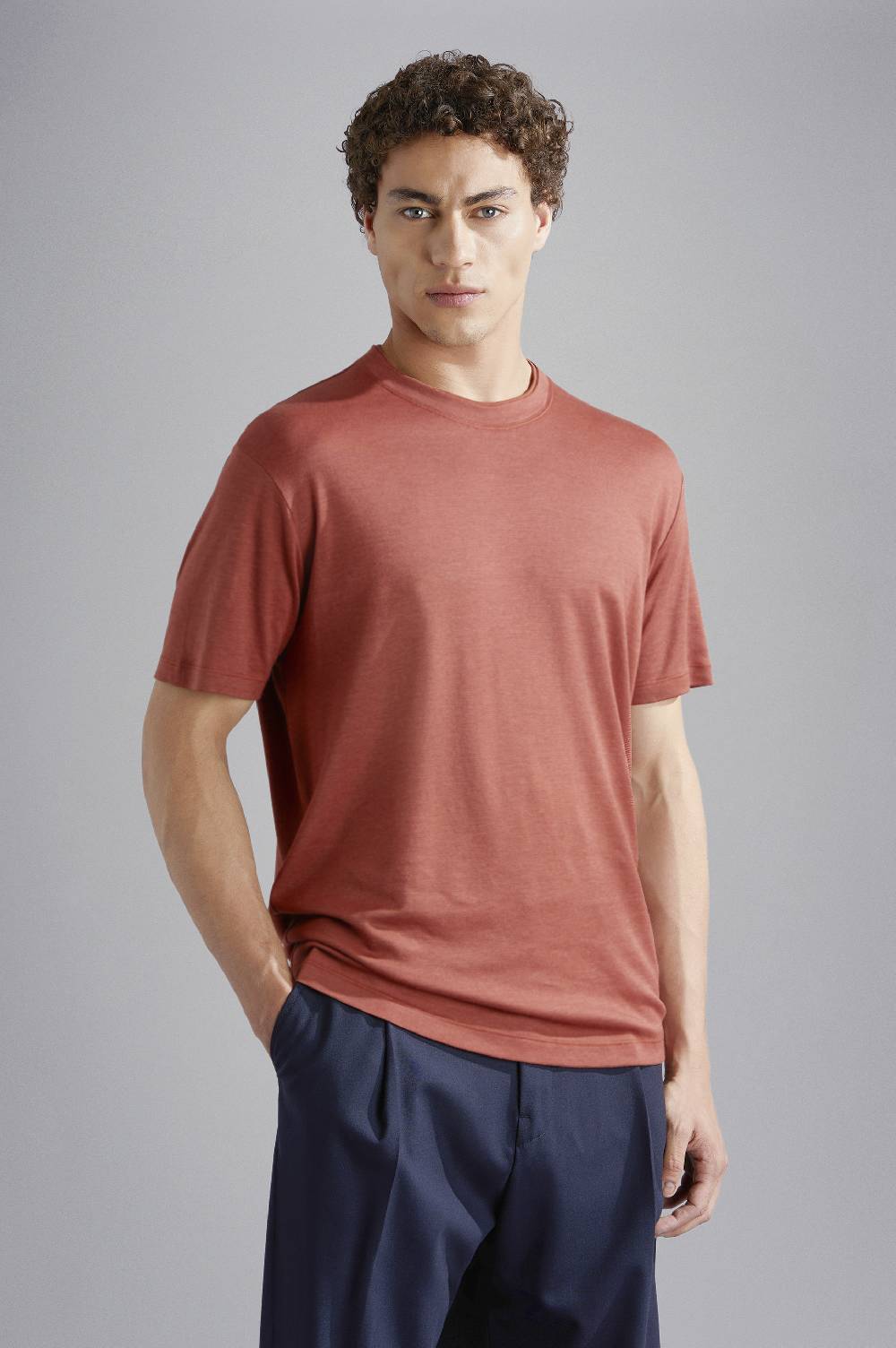 Paul & Shark T-shirt in cotone X-Soft Paul & Shark In Vendita