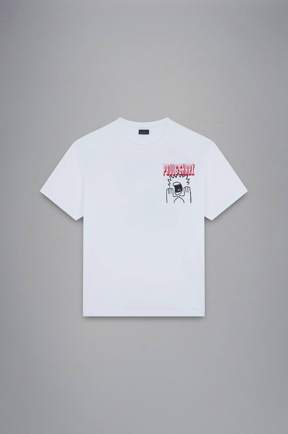 Paul & Shark T-shirt in cotone con stampe Paul & Shark Hotsell