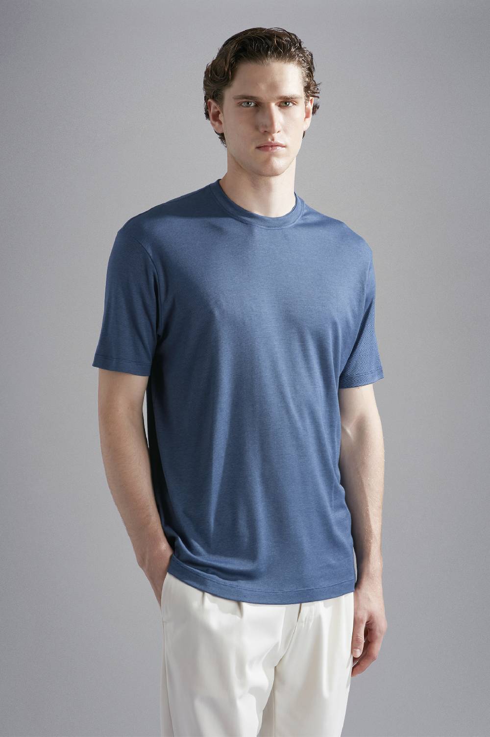 Paul & Shark T-shirt in cotone X-Soft Paul & Shark Vendita Calda