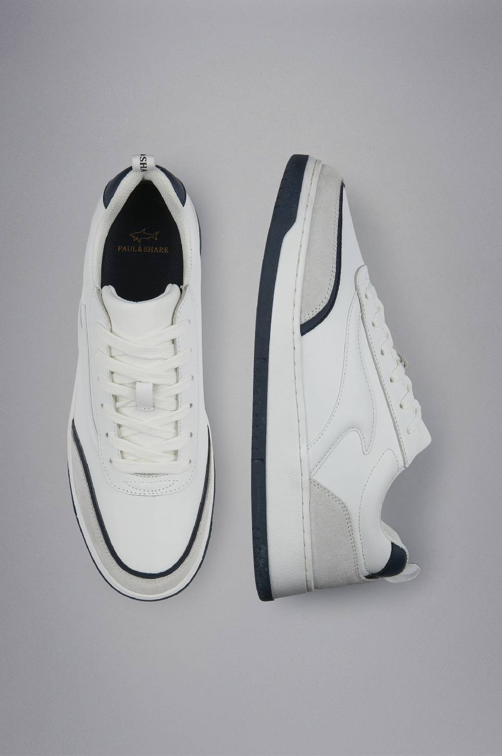 Paul & Shark Sneakers Club Fin in pelle Paul & Shark Promozione