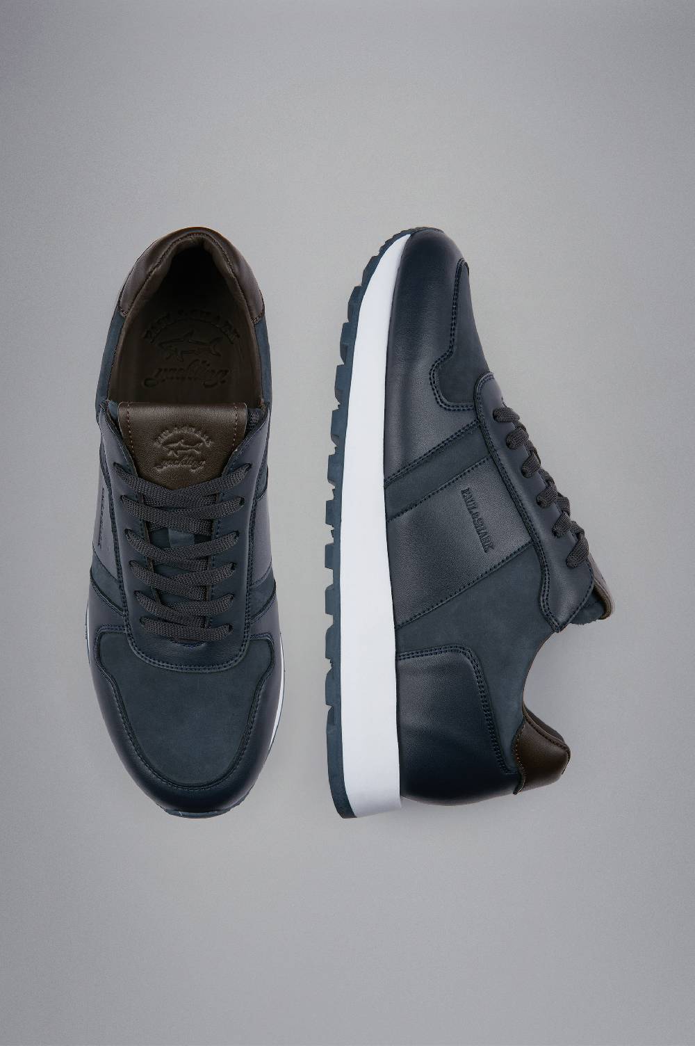Paul & Shark Sneakers in pelle e suede Paul & Shark Novità