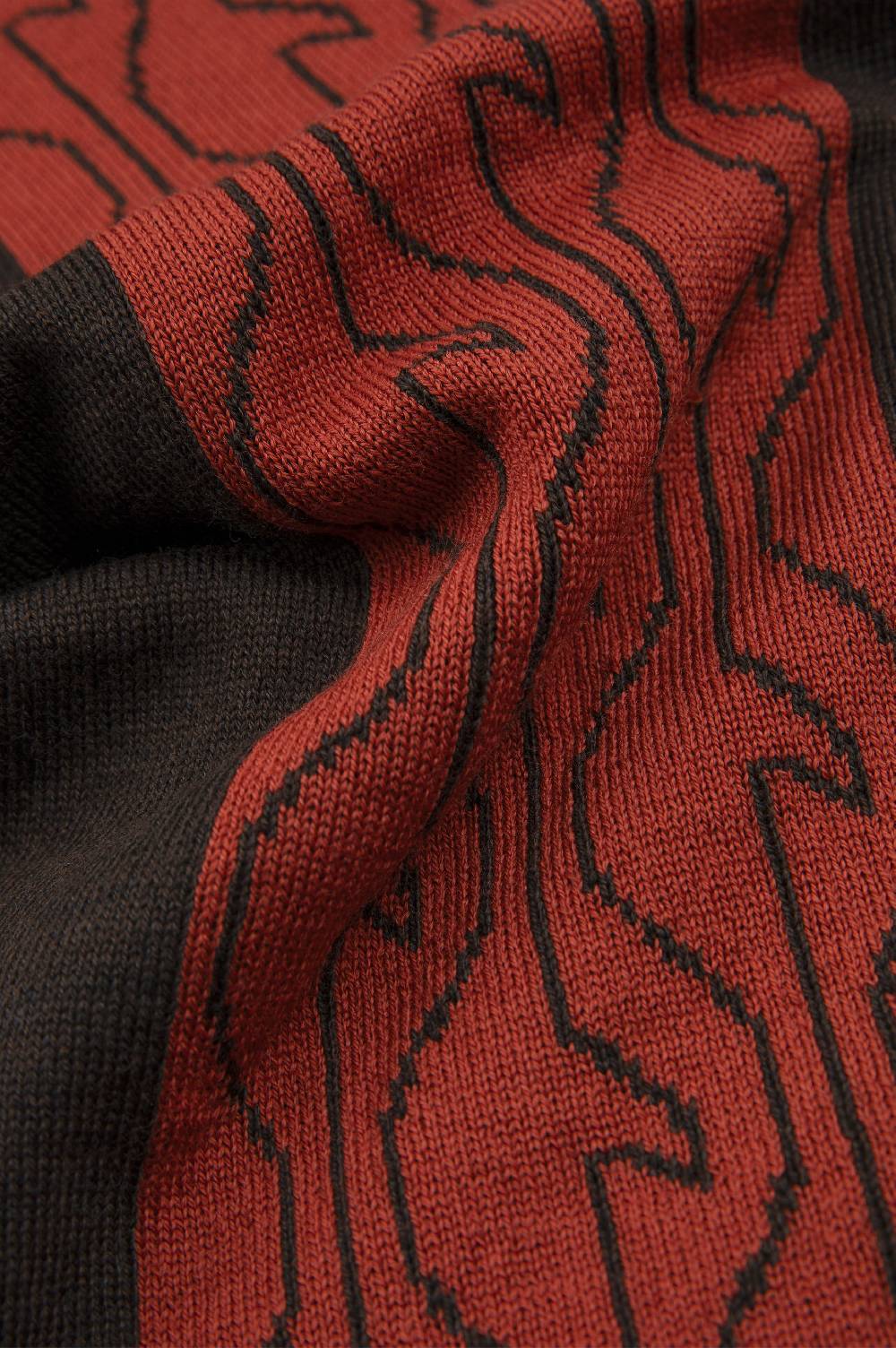 Paul & Shark Sciarpa in lana jacquard Monogram Paul & Shark Offerte stagionali