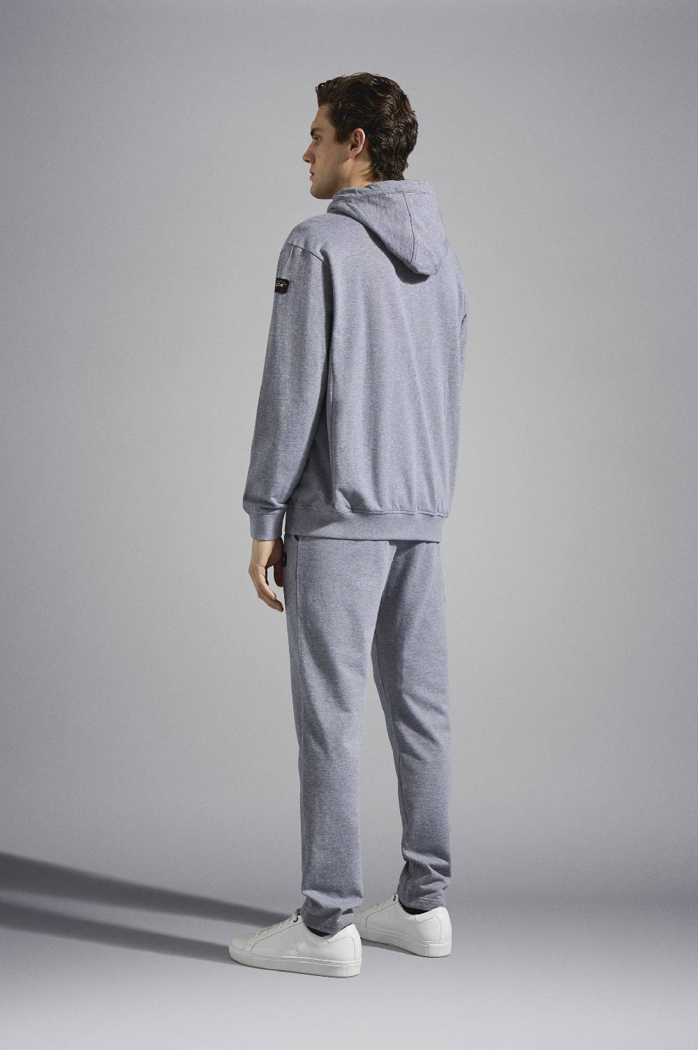 Paul & Shark Felpa con zip in cotone con badge iconico Paul & Shark Offerta speciale
