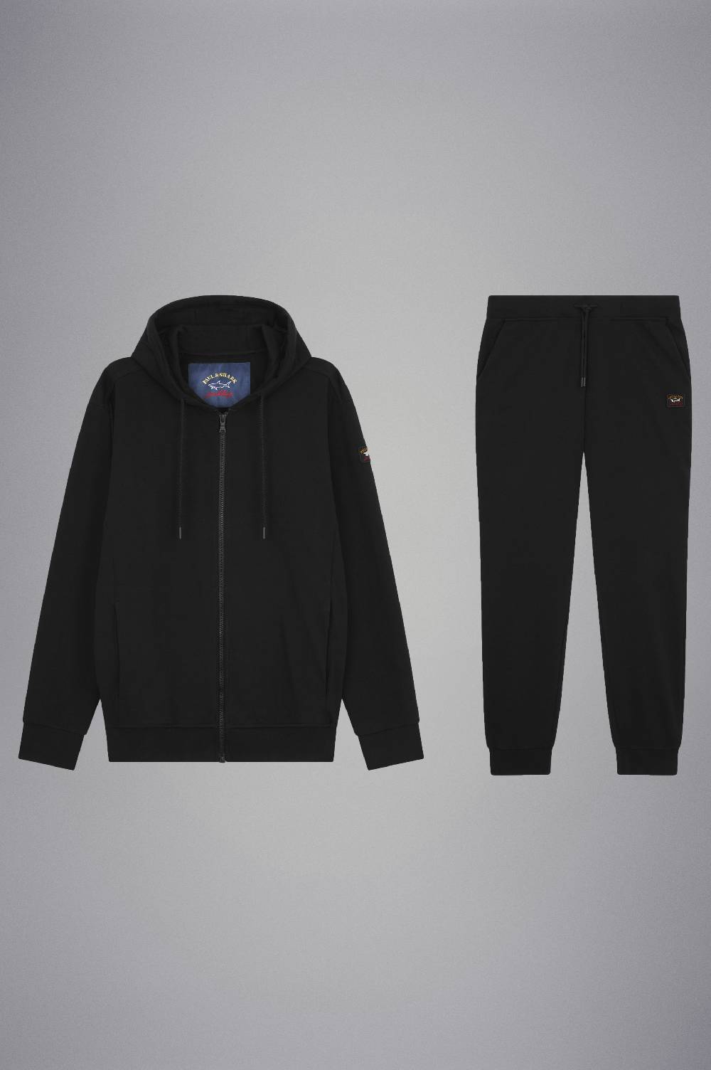 Paul & Shark Tuta sportiva in cotone con badge iconico Paul & Shark Comprare a buon mercato