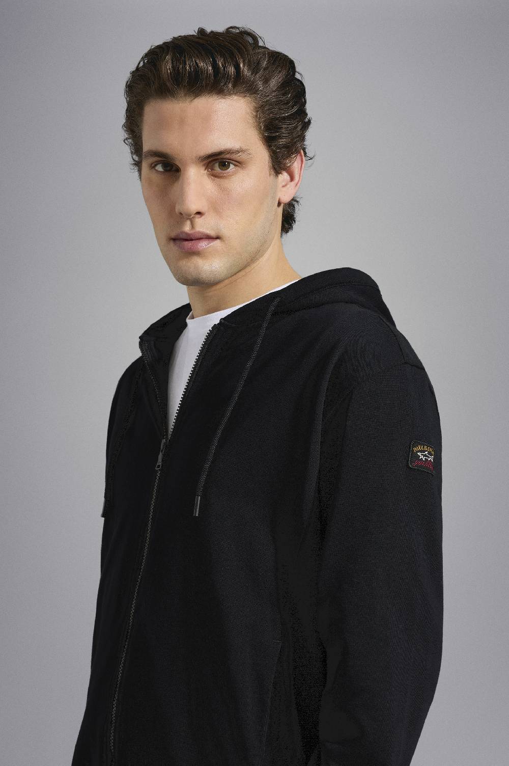 Paul & Shark Tuta sportiva in cotone con badge iconico Paul & Shark Comprare a buon mercato