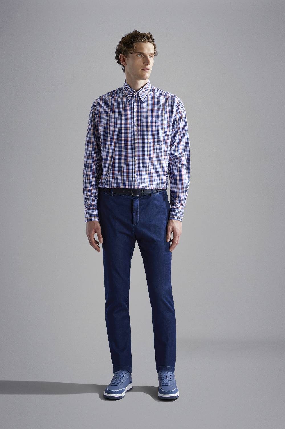 Paul & Shark Pantalone Chino in denim stretch Paul & Shark Black Friday