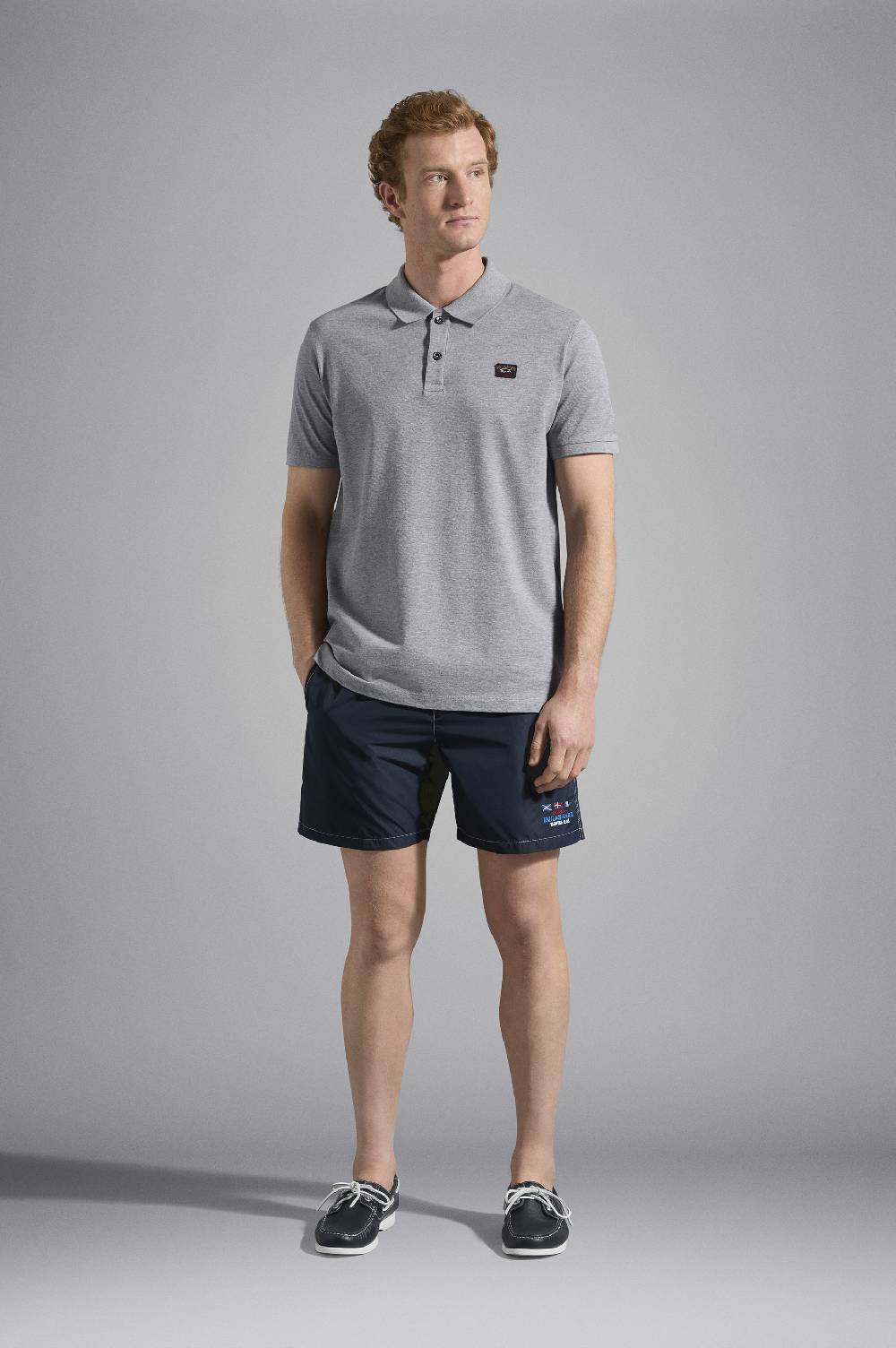 Paul & Shark Costume da bagno con ricamo nautico Paul & Shark Offerte stagionali