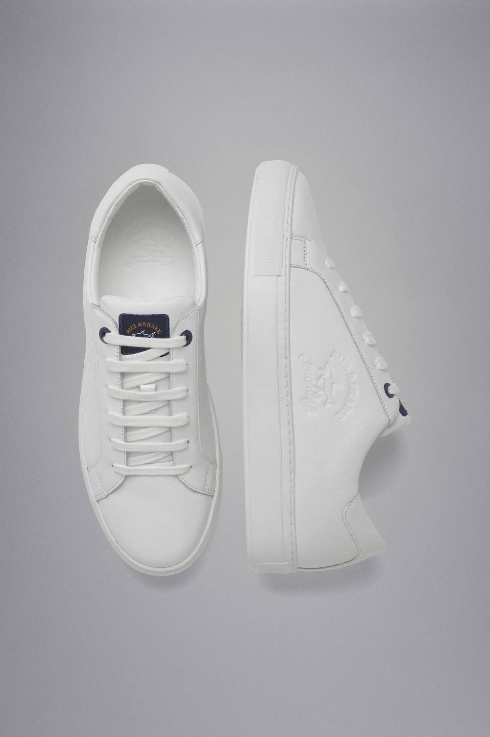 Paul & Shark Sneakers in pelle con Logo stampato Paul & Shark Liquidazione