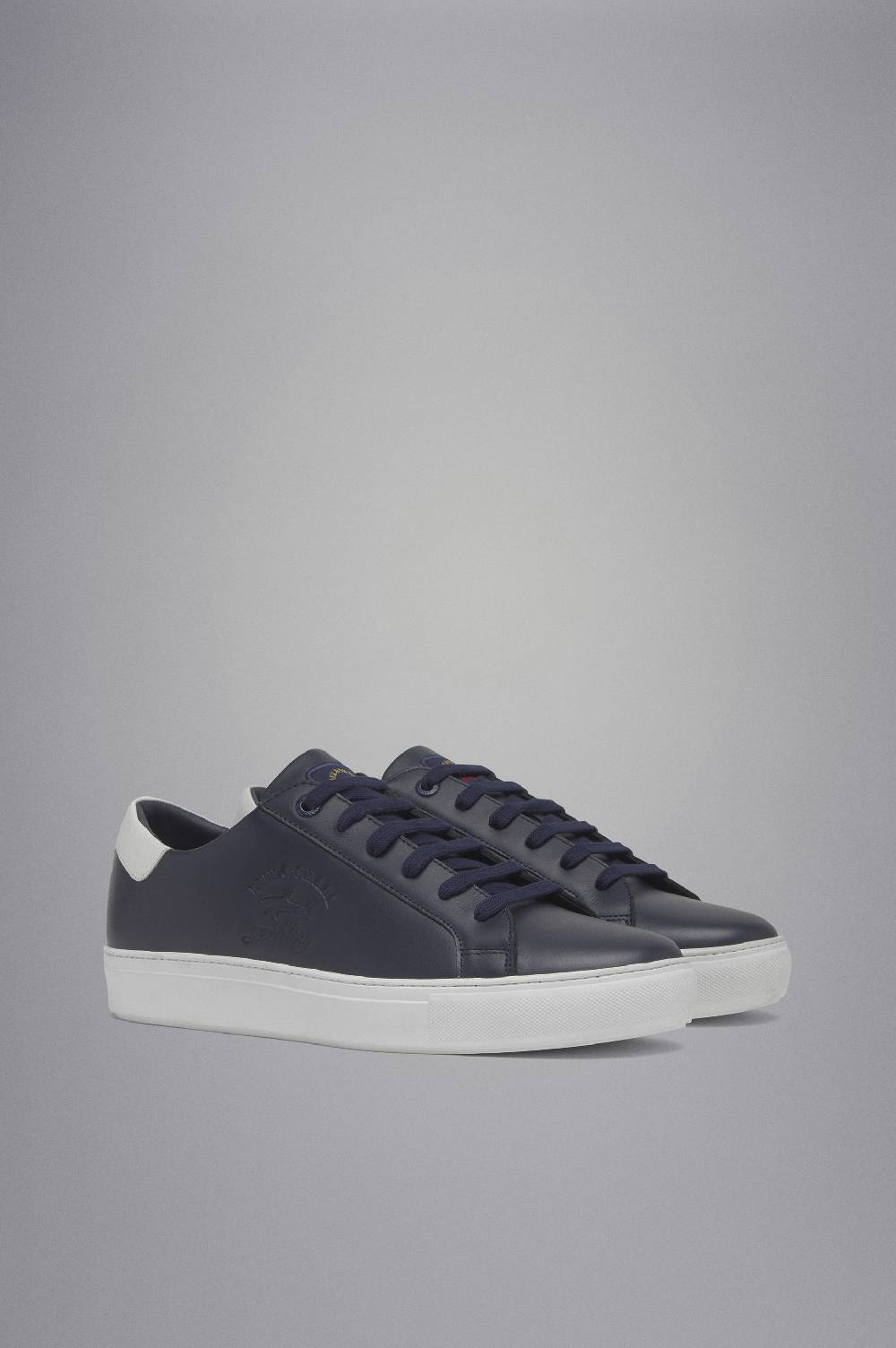 Paul & Shark Sneakers in pelle con Logo stampato Paul & Shark Comprane uno, ottenene uno gratis