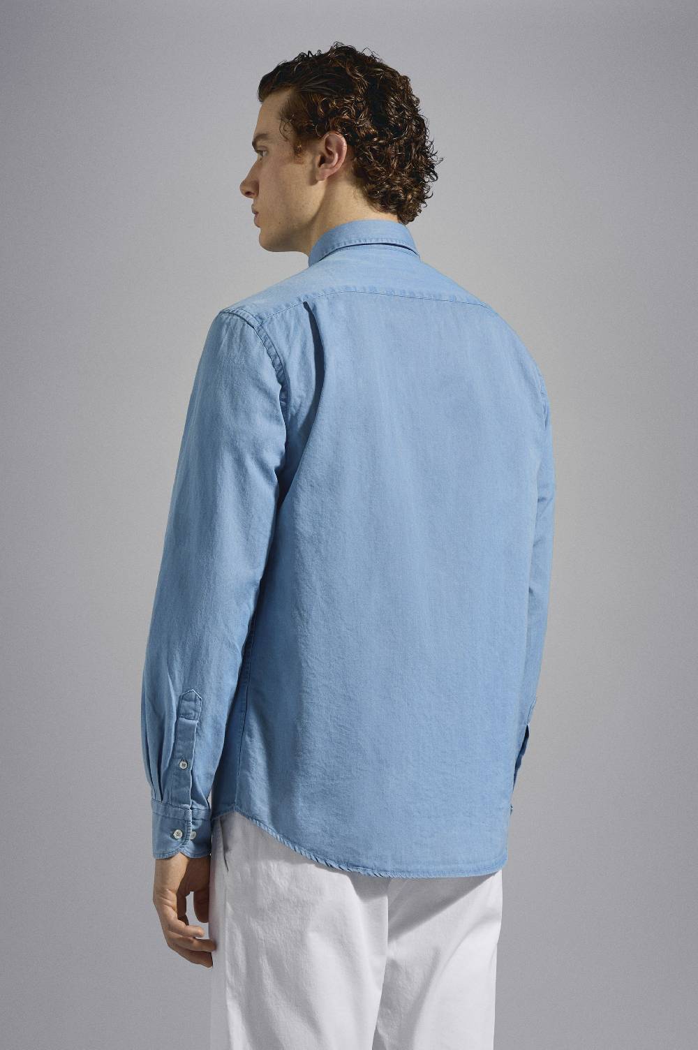 Paul & Shark Camicia in Denim di cotone Paul & Shark Fino al 60% di sconto