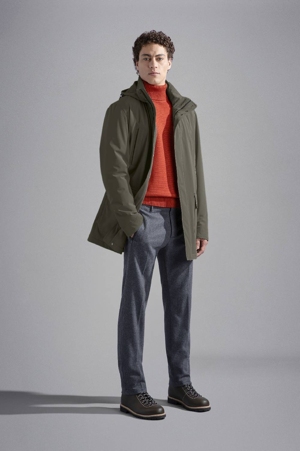 Paul & Shark Carcoat in Typhoon Re-4X4 Stretch Paul & Shark Italia