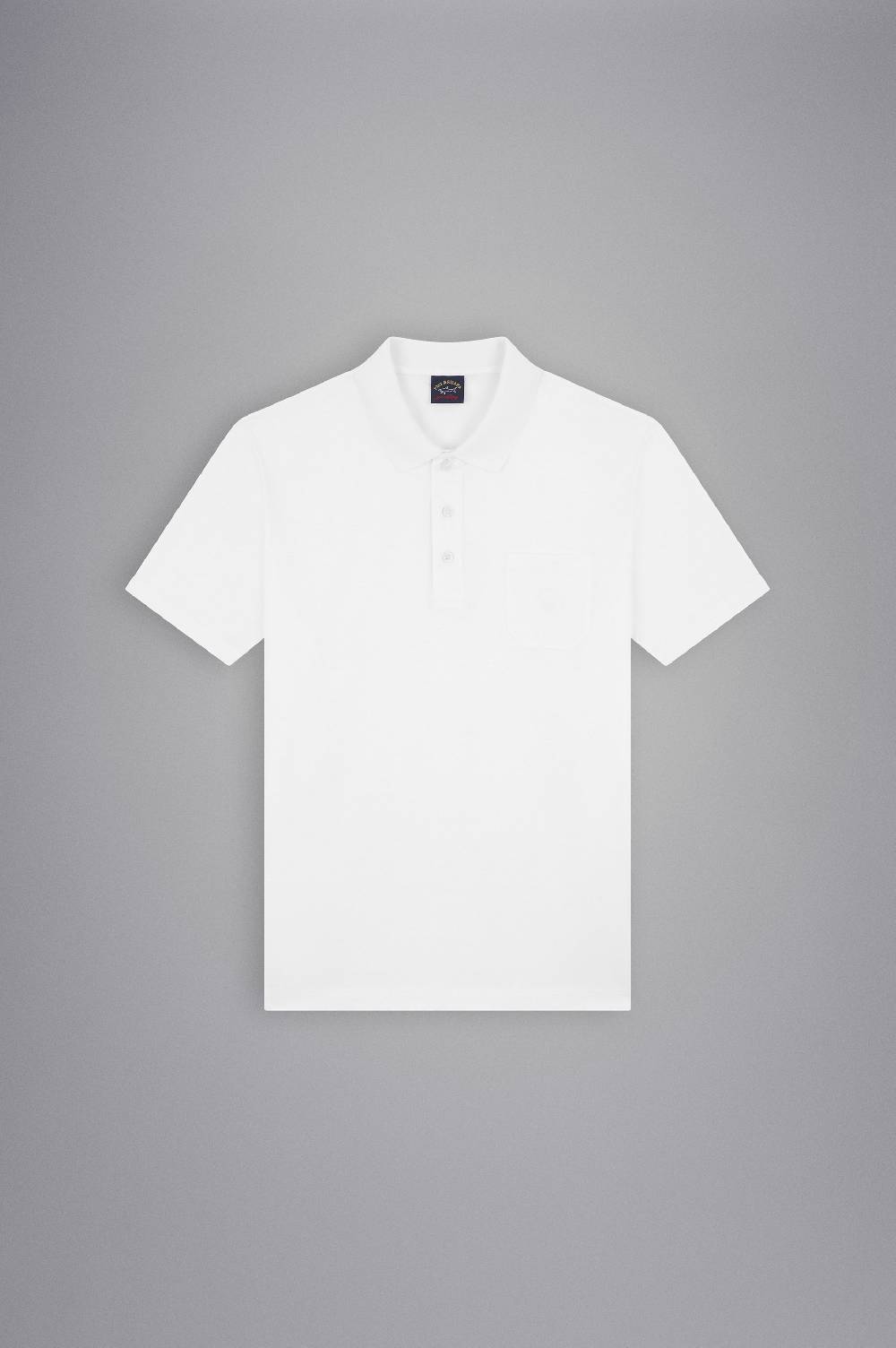Paul & Shark Polo in jersey di cotone con Logo ricamato Paul & Shark Acquista Ora