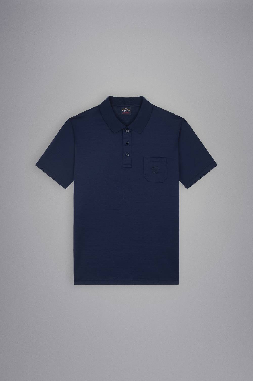 Paul & Shark Polo in jersey di cotone con Logo ricamato Paul & Shark Prezzo Ridotto