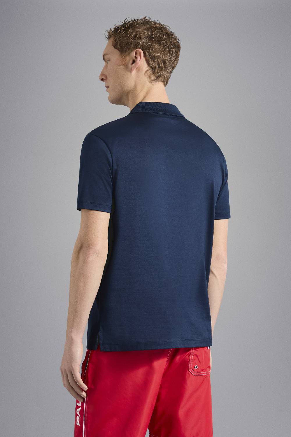 Paul & Shark Polo in jersey di cotone con Logo ricamato Paul & Shark Prezzo Ridotto