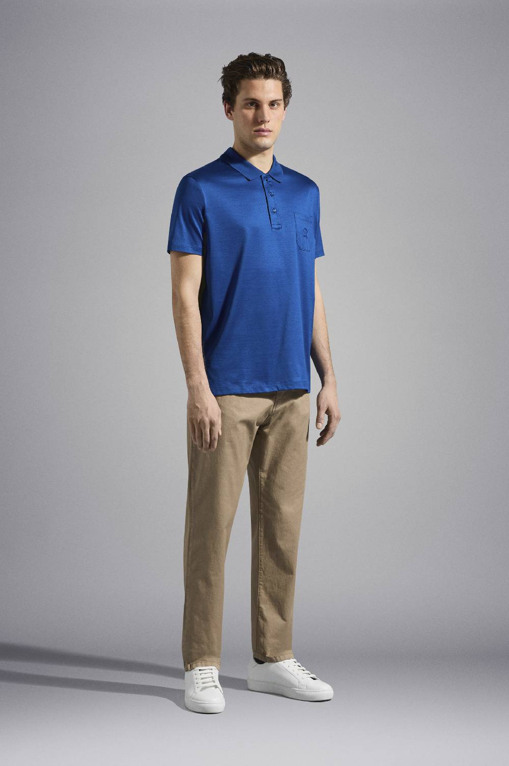 Paul & Shark Polo in jersey di cotone con Logo ricamato Paul & Shark Economico