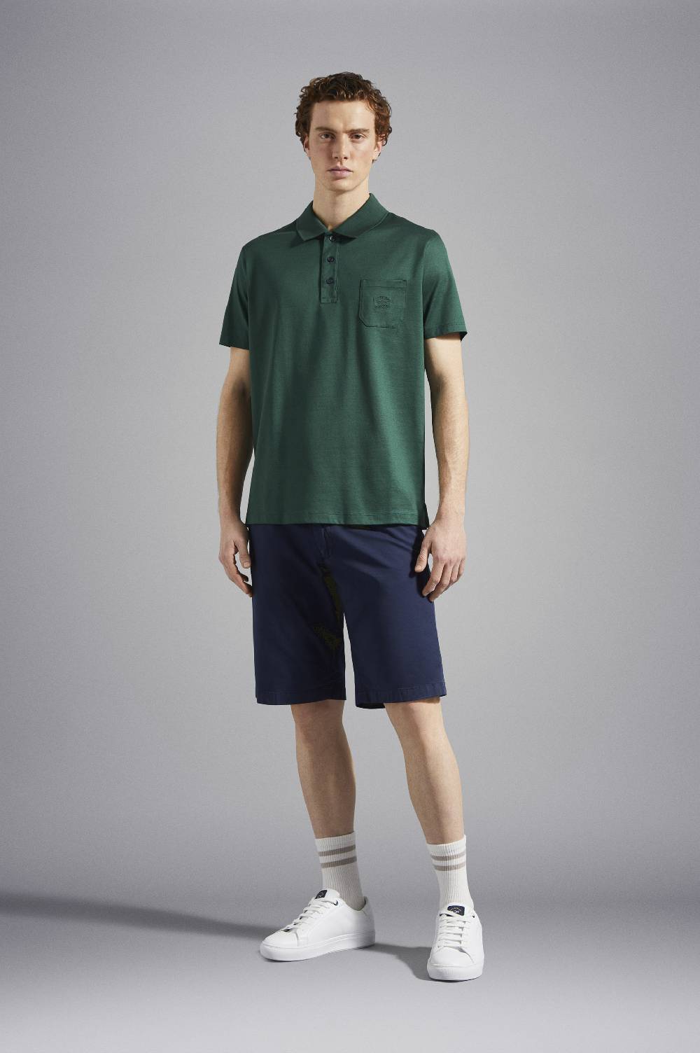 Paul & Shark Polo in jersey di cotone con Logo ricamato Paul & Shark Online