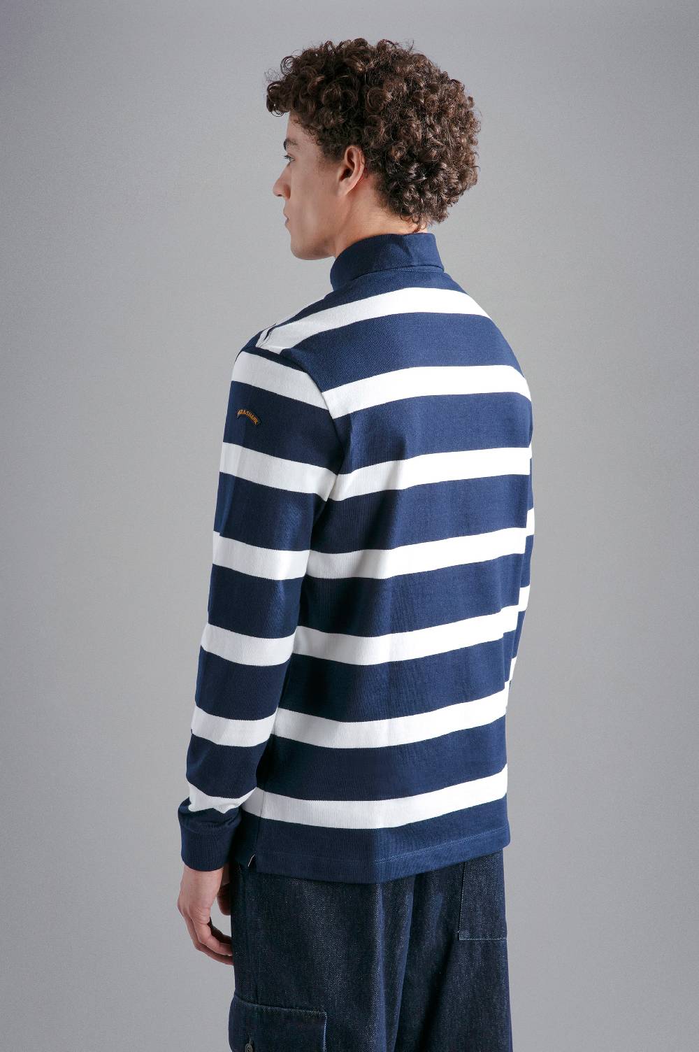 Paul & Shark Polo in cotone con motivo a righe Paul & Shark Saldi Di Fabbrica