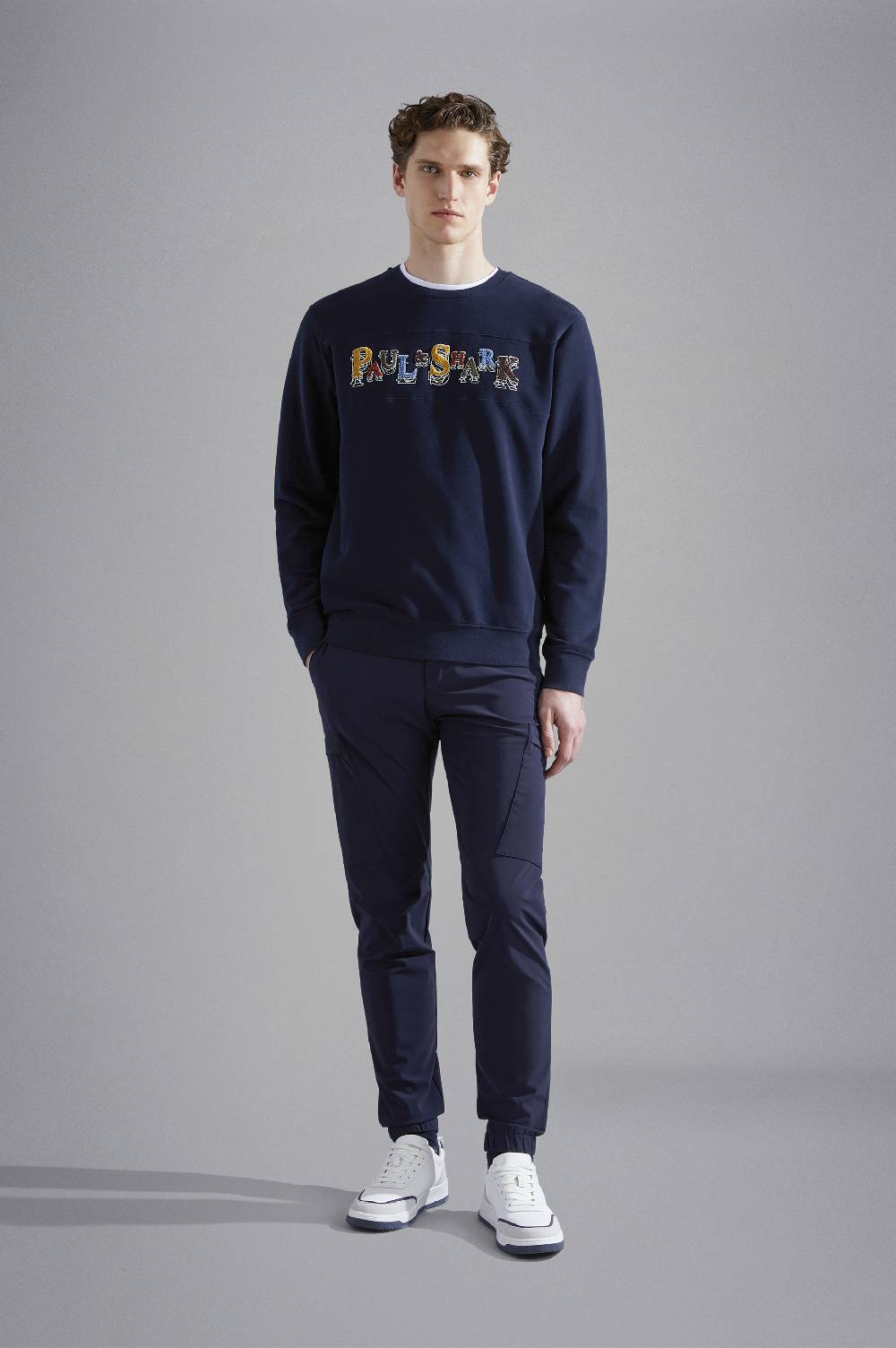 Paul & Shark Pantalone cargo in nylon Econyl® Paul & Shark Sconto di tempo limitato