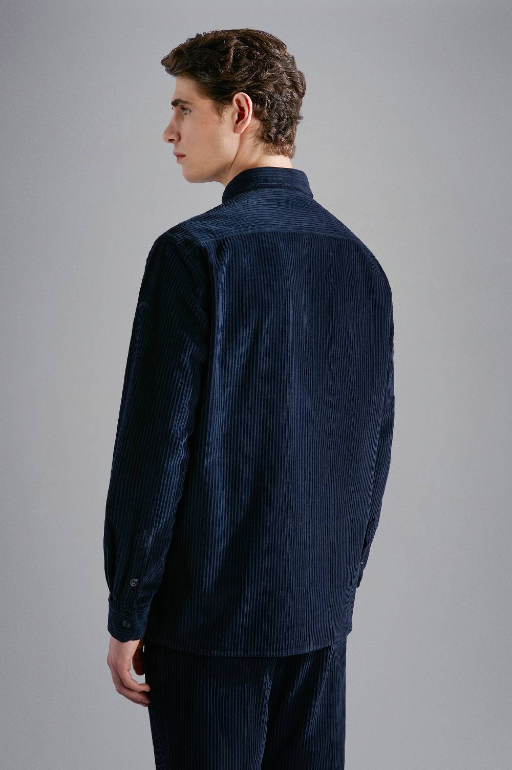 Paul & Shark Overshirt in velluto Paul & Shark Grande vendita