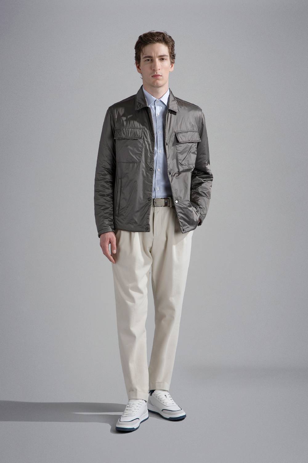 Paul & Shark Camicia in twill di cotone Paul & Shark Vendita calda
