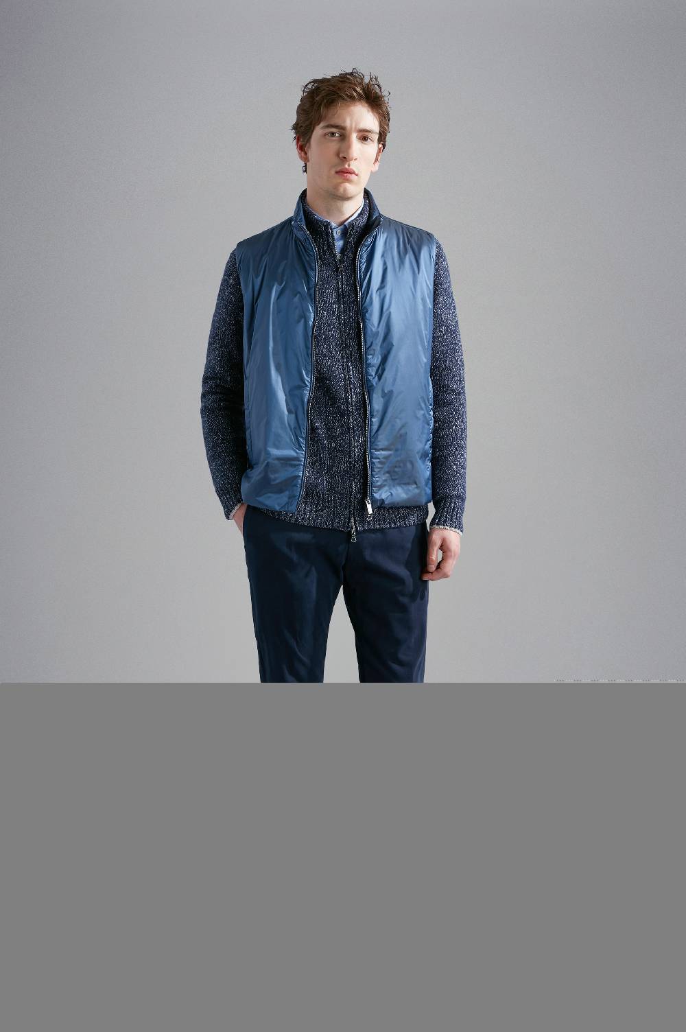Paul & Shark Gilet in nylon cangiante Paul & Shark Offerte esclusive