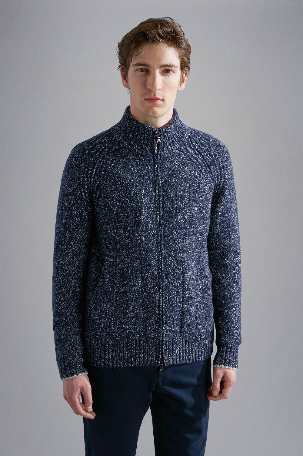Paul & Shark Maglia in lana e cashmere melange Paul & Shark Lightning offer