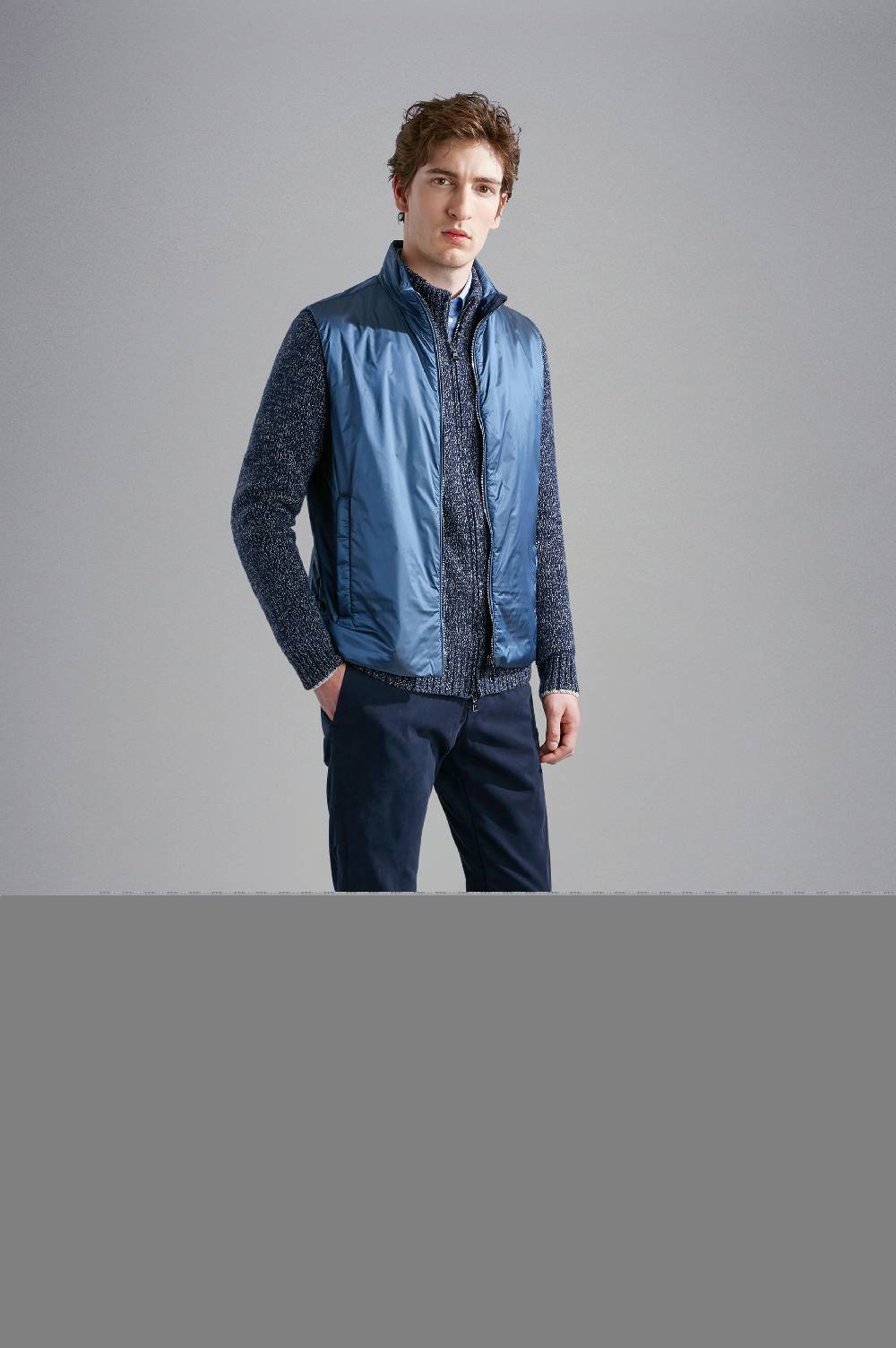 Paul & Shark Maglia in lana e cashmere melange Paul & Shark Lightning offer