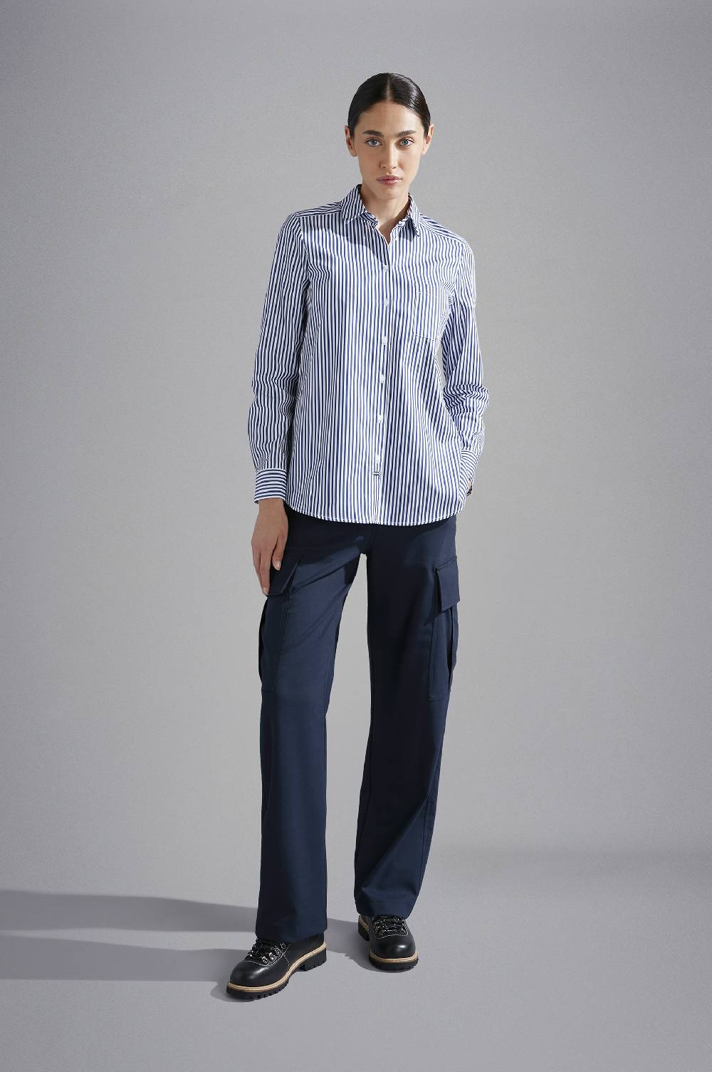 Paul & Shark Camicia in popeline di cotone Paul & Shark Offerta settimanale