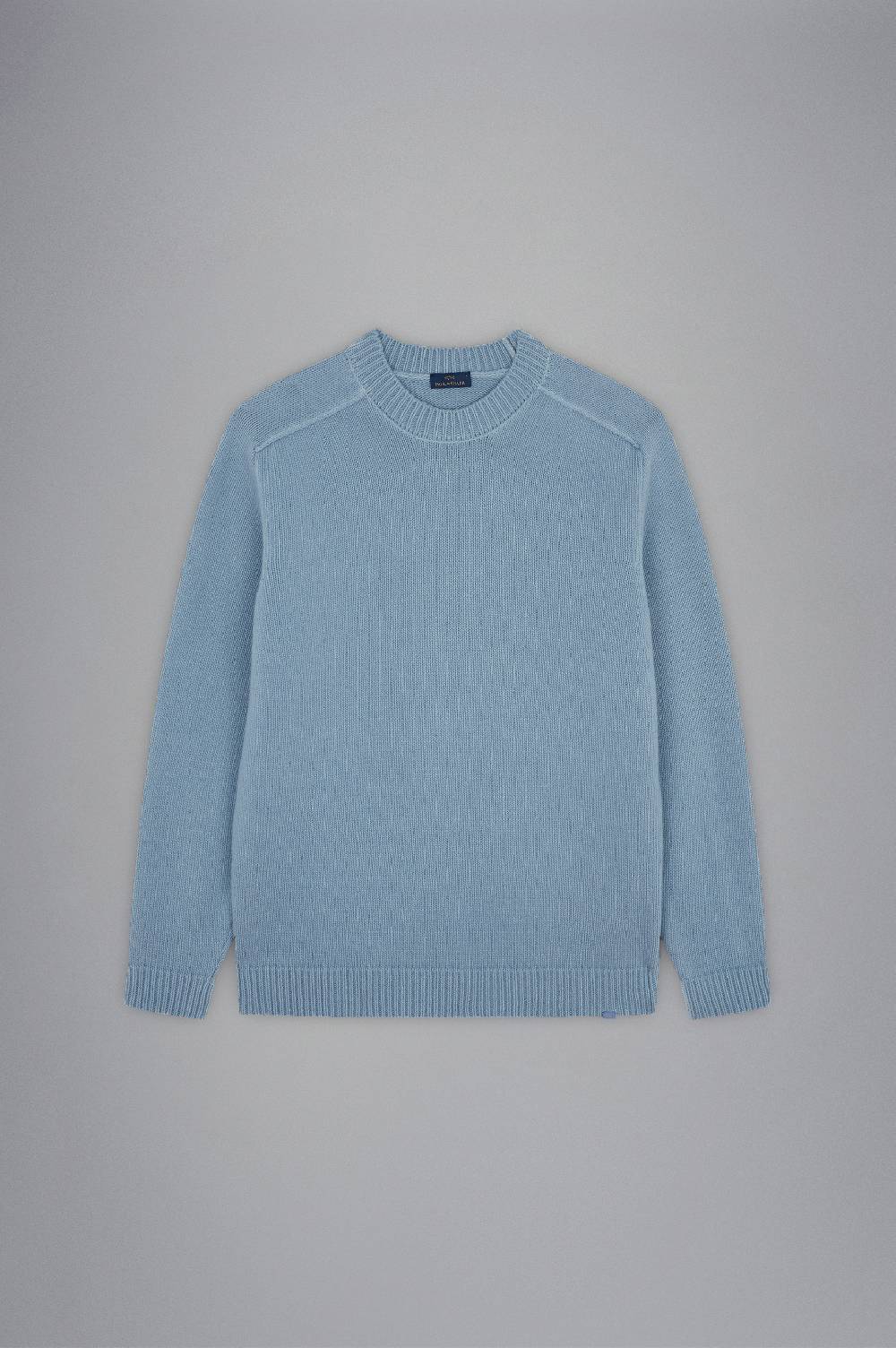 Paul & Shark Maglia in Re-Wool tinto capo Paul & Shark Offerta speciale della fabbrica