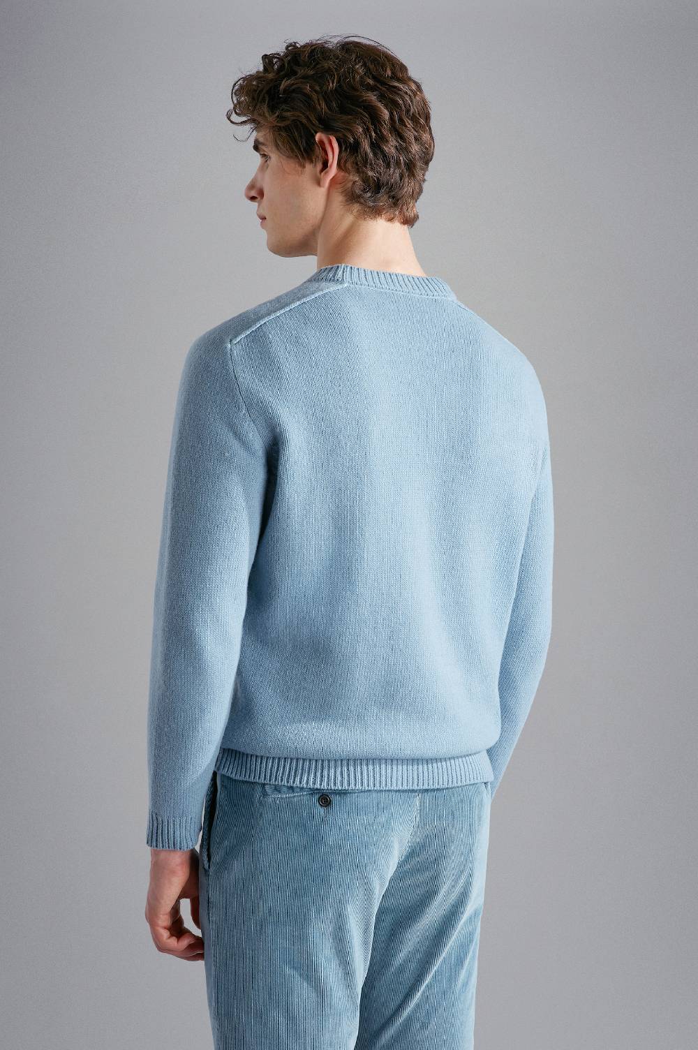 Paul & Shark Maglia in Re-Wool tinto capo Paul & Shark Offerta speciale della fabbrica