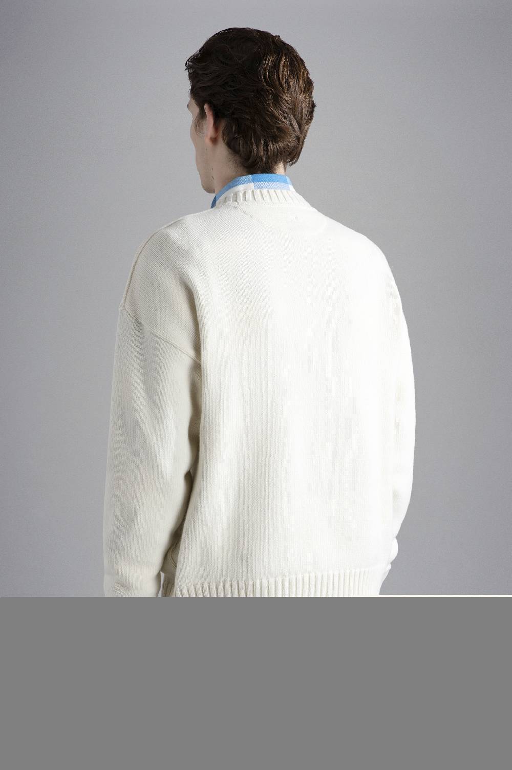 Paul & Shark Girocollo Re-Wool con ancora ricamata Paul & Shark Discount Store per i nuovi prodotti