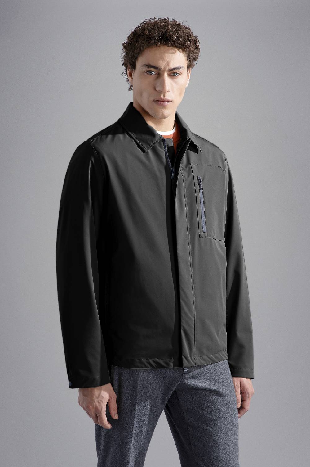 Paul & Shark Shacket in Typhoon Re-4X4 Stretch Paul & Shark Sconti questo mese