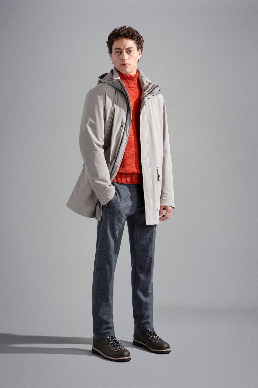Paul & Shark Carcoat in Typhoon Re-4X4 Stretch Paul & Shark Italia